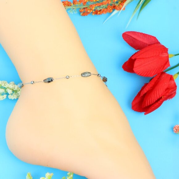 Elegant Handmade Anklet – Perfect for Women & Girls | Ideal Gift Option, DYC1442 - Picture 8 of 10